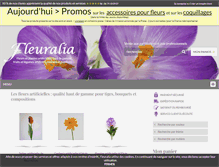 Tablet Screenshot of fleuralia.fr